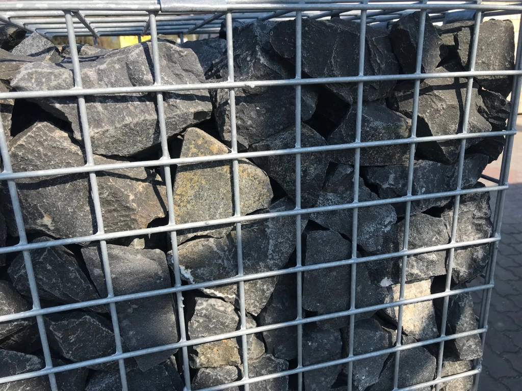Bazalt gabion kő