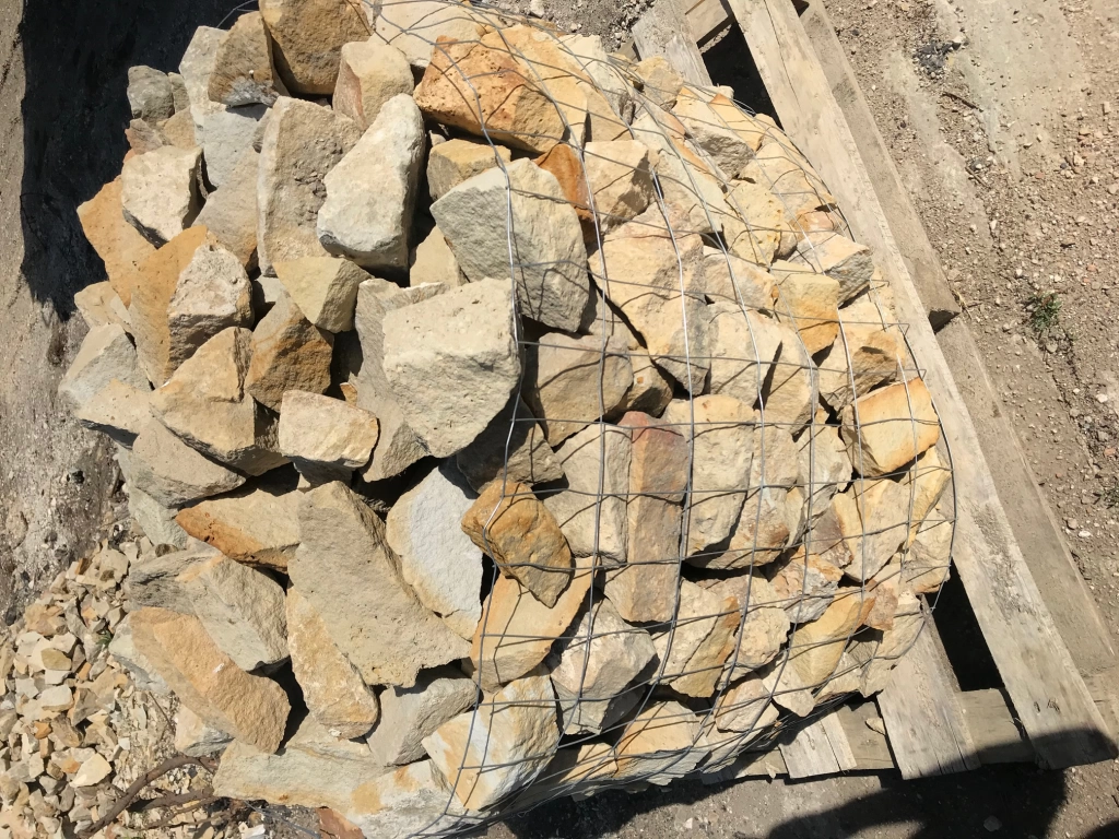 Pannon gold gabion kő