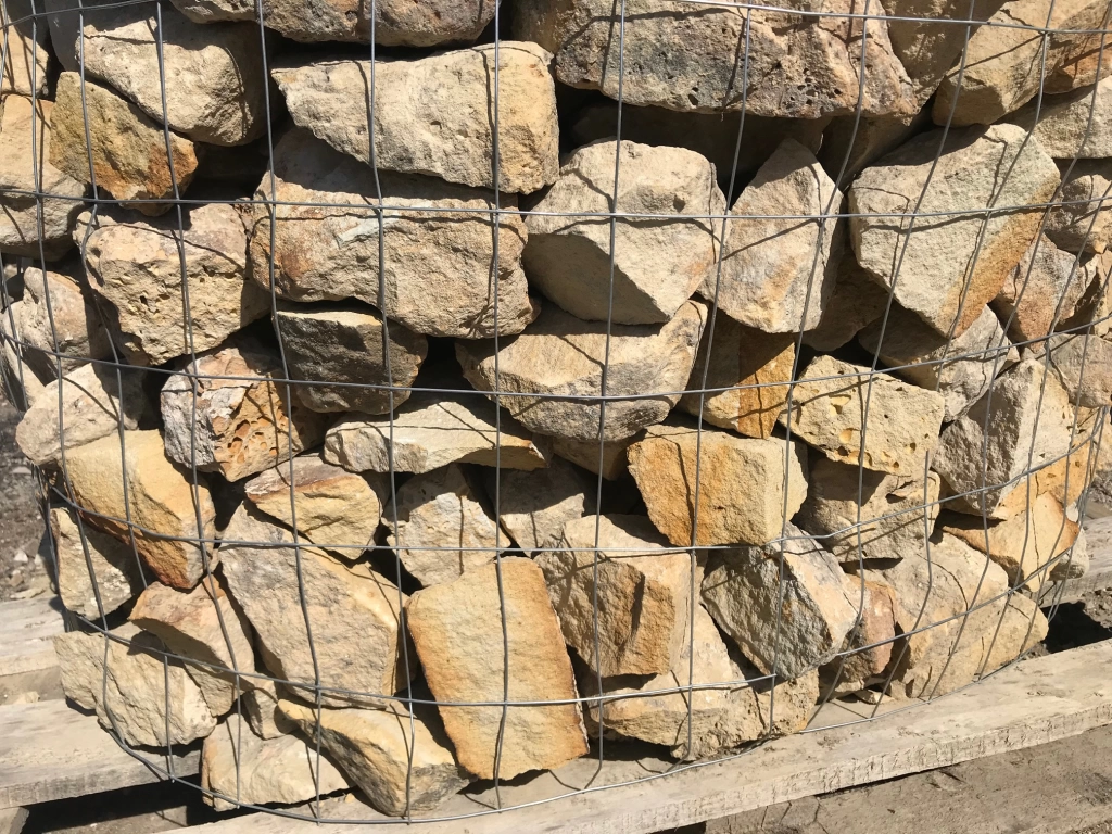 Pannon gold gabion kő