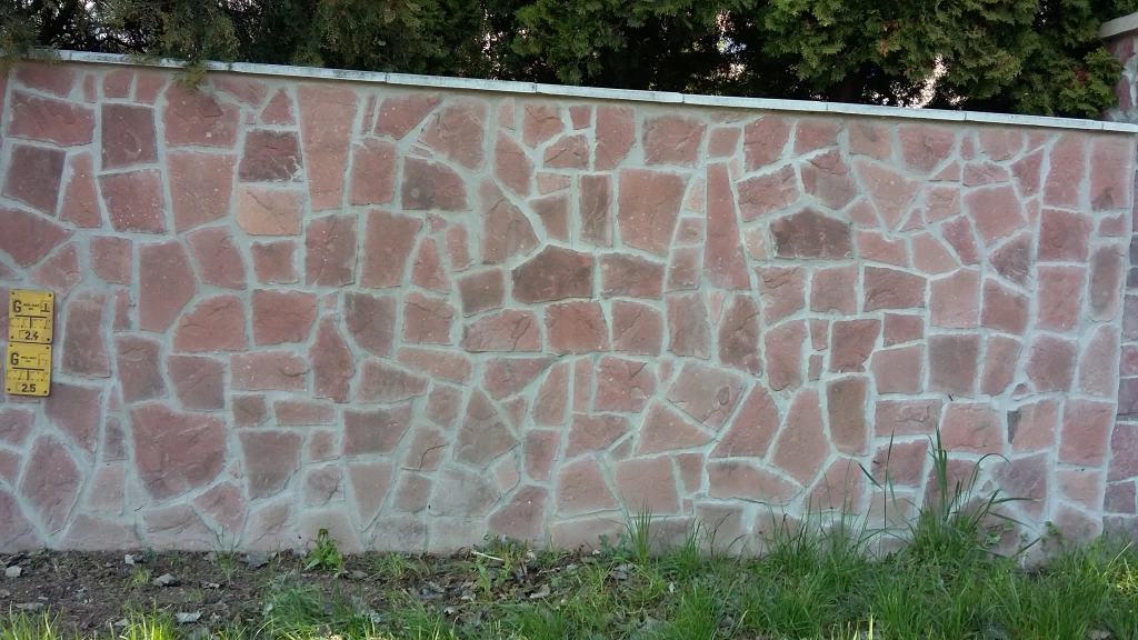 Vörös hasított homokkő