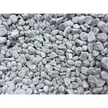 Márvány díszkavics, carrarai fehér