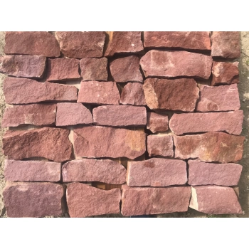 Balatoni vörös, roppantott vágott mediterrán kő