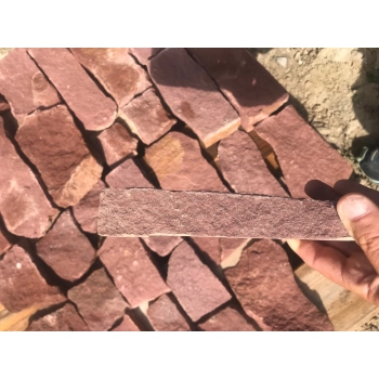 Balatoni vörös, roppantott vágott mediterrán kő