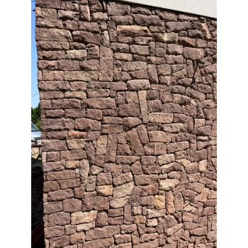 Balatoni vörös, roppantott vágott mediterrán kő