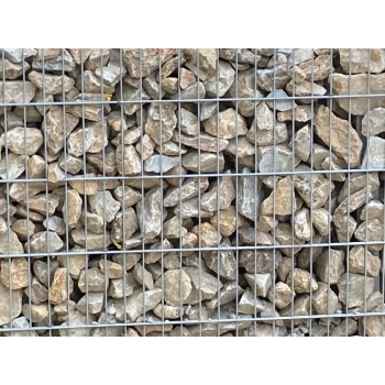 Aranyokker gabion kő