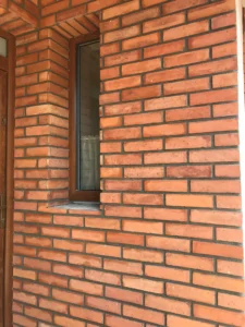 Szeletelt tégla belső