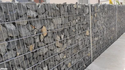 Bazalt Gabion Kő